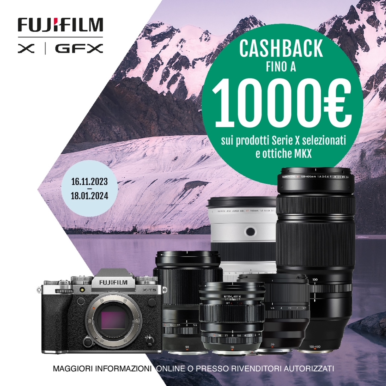 Fujifilm Winter Cash Back