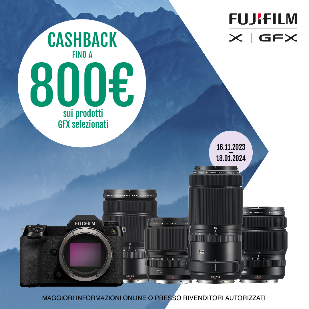 Fujifilm Winter Cash Back GFX