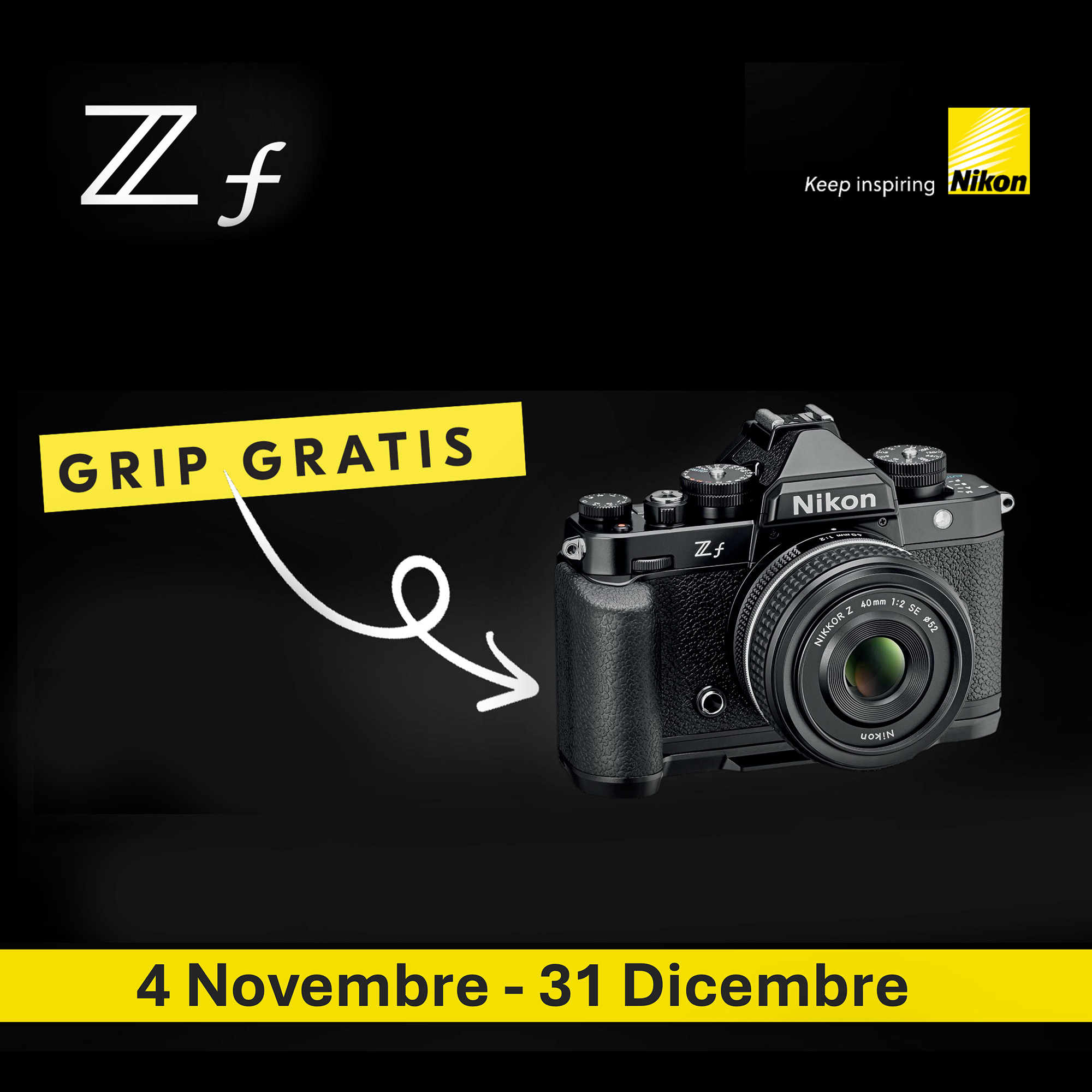 Nikon Zf con Grip Smallrig omaggio