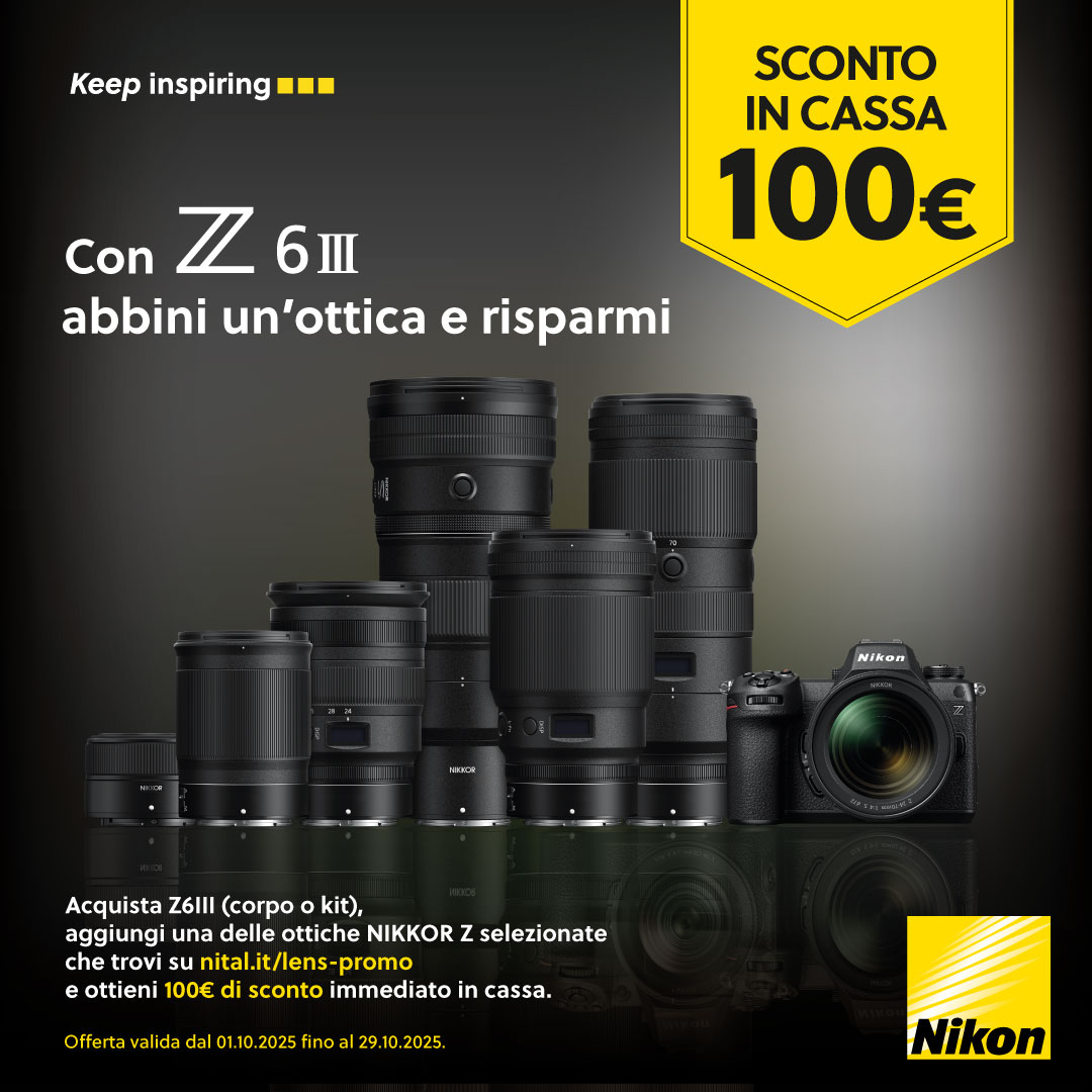 Nikon Sconto Abbinata Z6 III + Lente