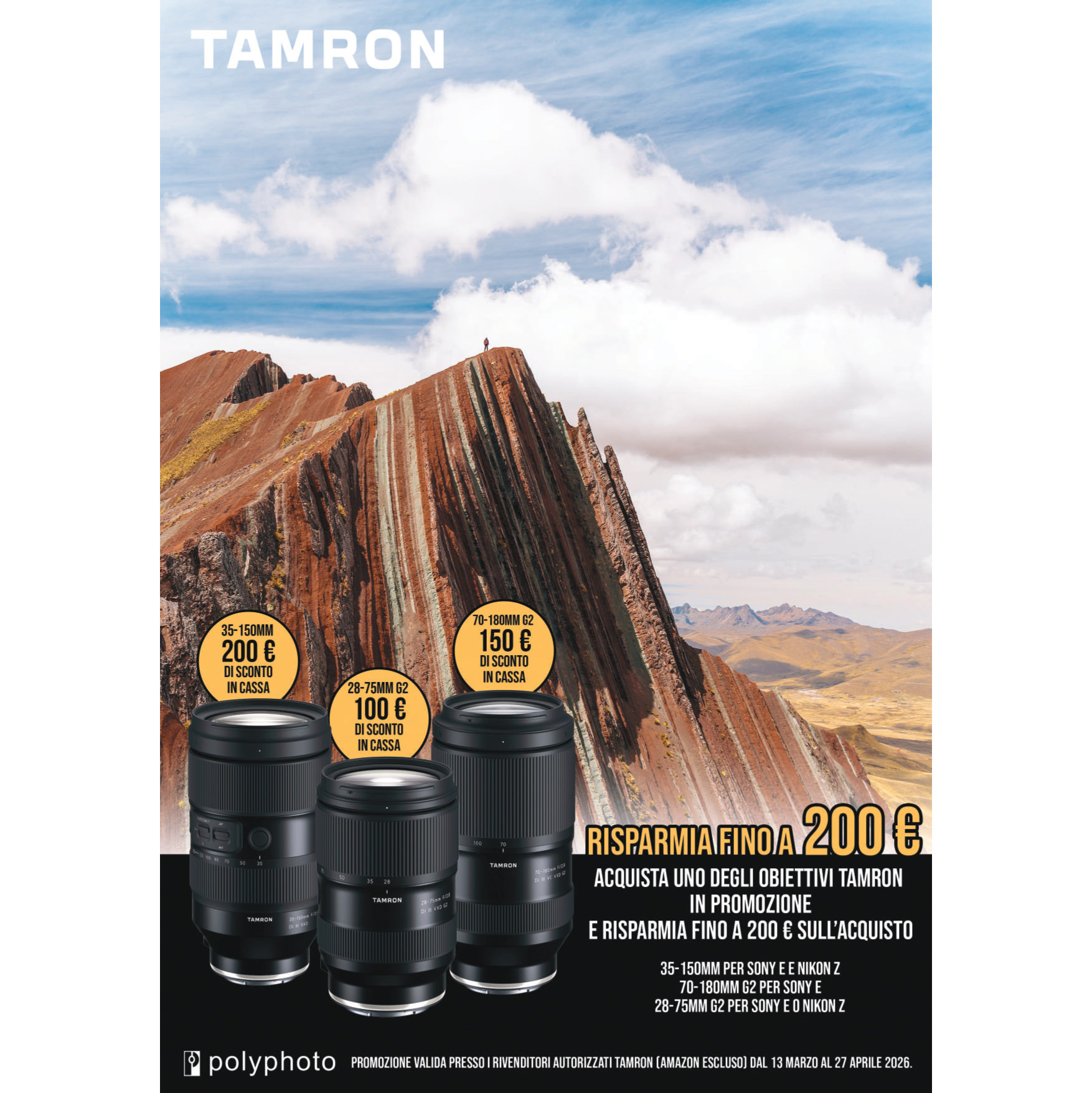Tamron Sconto Cassa